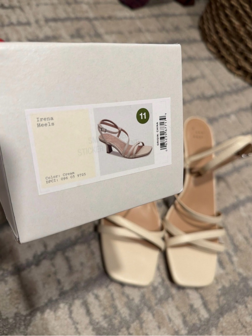 A New Day Cream Kitten heels